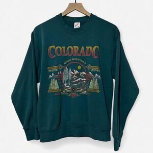Vintage jerzees colorado rocky mountains